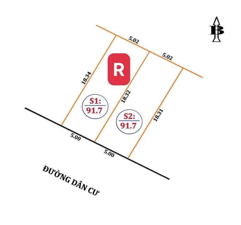 Đất nền Thái Phúc, Vinh Tân 91.7m² giá 1 tỷ - Tiềm năng đầu tư tuyệt vời!