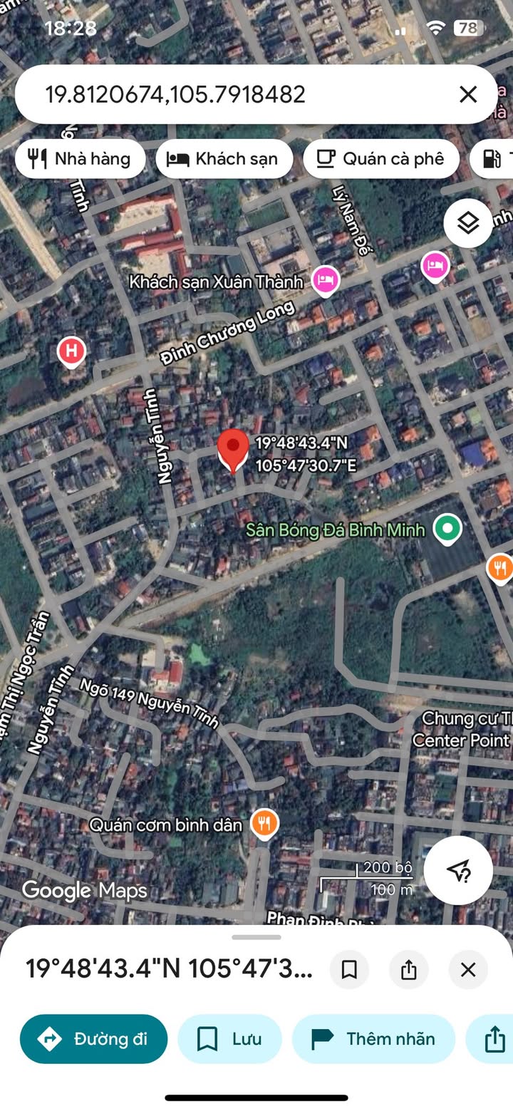 Đất nền phường Đông Hương, Thanh Hóa 67m² giá 1 tỷ - Tiềm năng đầu tư vượt trội!