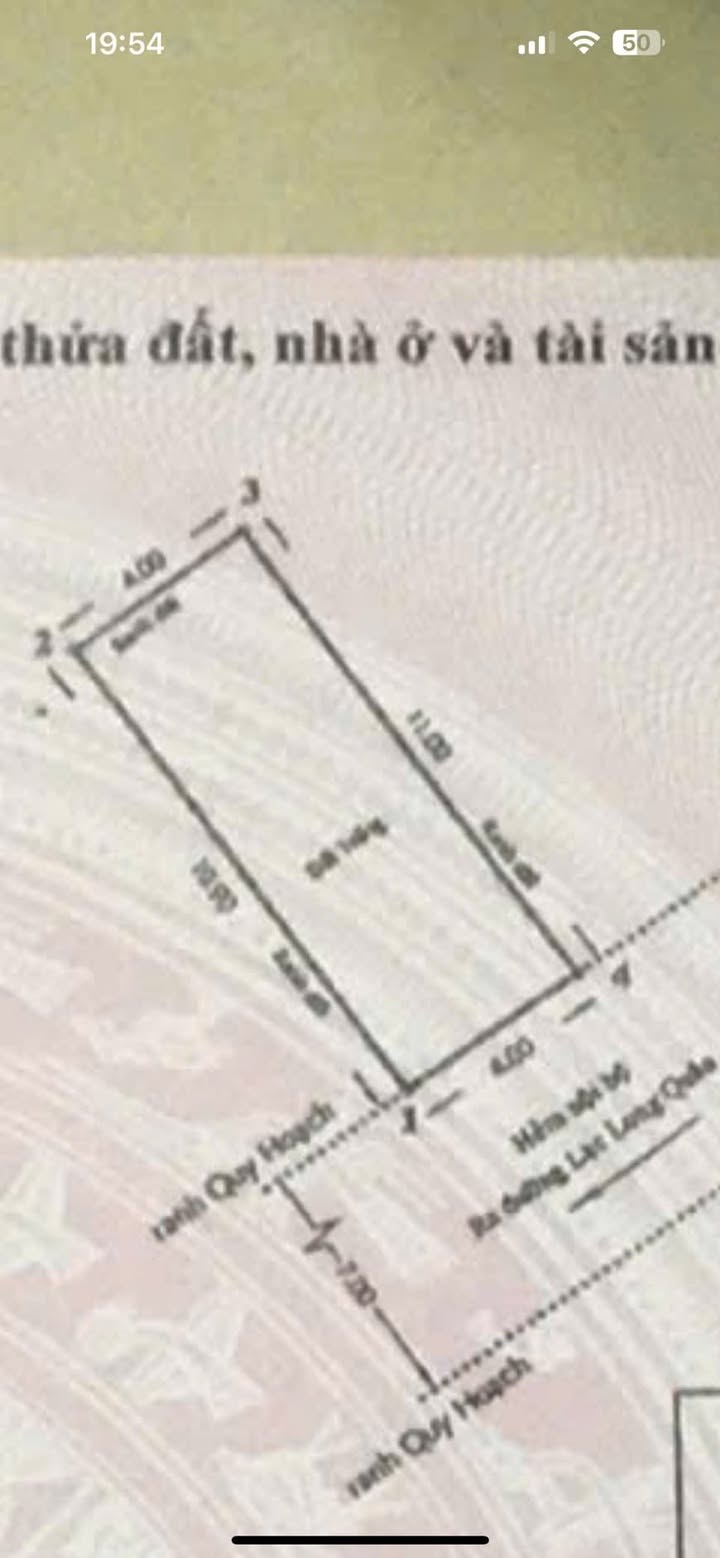 Đất hẻm Lạc Long Quân, Quận 11, 44m² giá 6.6 tỷ - Pháp lý rõ ràng, xây dựng tự do!