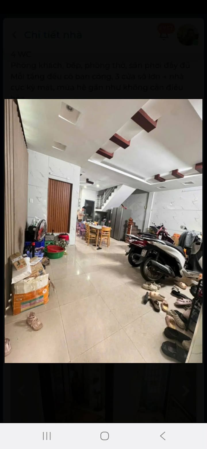 Nhà 4 tầng Lê Đình Dương Đà Nẵng 55m² giá 4.85 tỷ - Thiết kế lô góc thoáng mát!