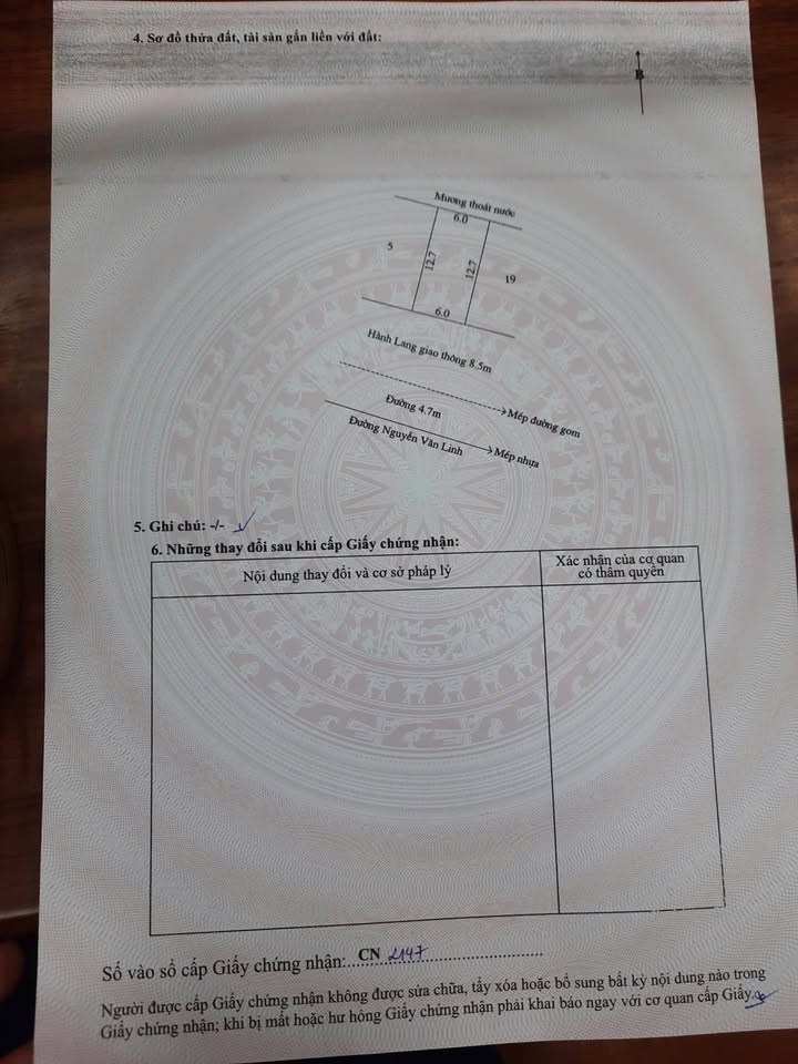 Đất mặt đường Quốc lộ 5, Bần Yên Nhân, 76m² giá chỉ 6 tỷ - Cơ hội đầu tư tuyệt vời!