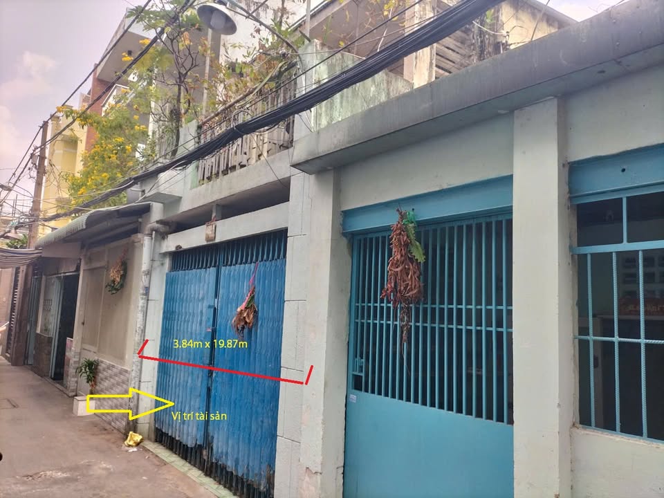 Nhà 2 tầng hẻm Hậu Giang, quận 6 - 69.8m² giá 6.32 tỷ - Sổ đỏ chính chủ!