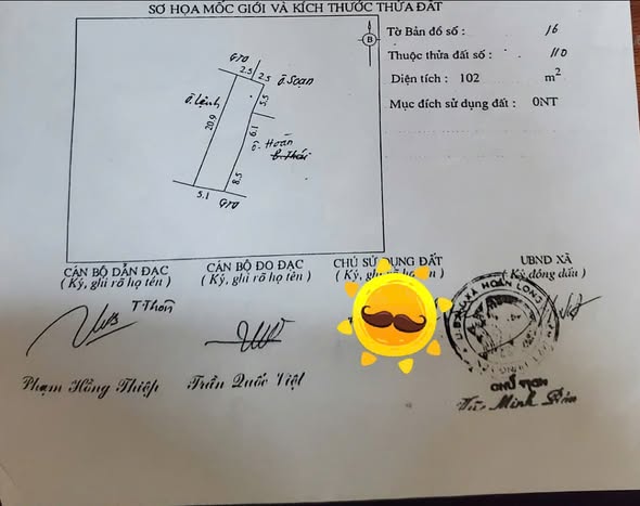 Đất thôn Hòa Mục, Hoàn Long, Yên Mỹ 102m² - Gần khu đô thị Ecopark!