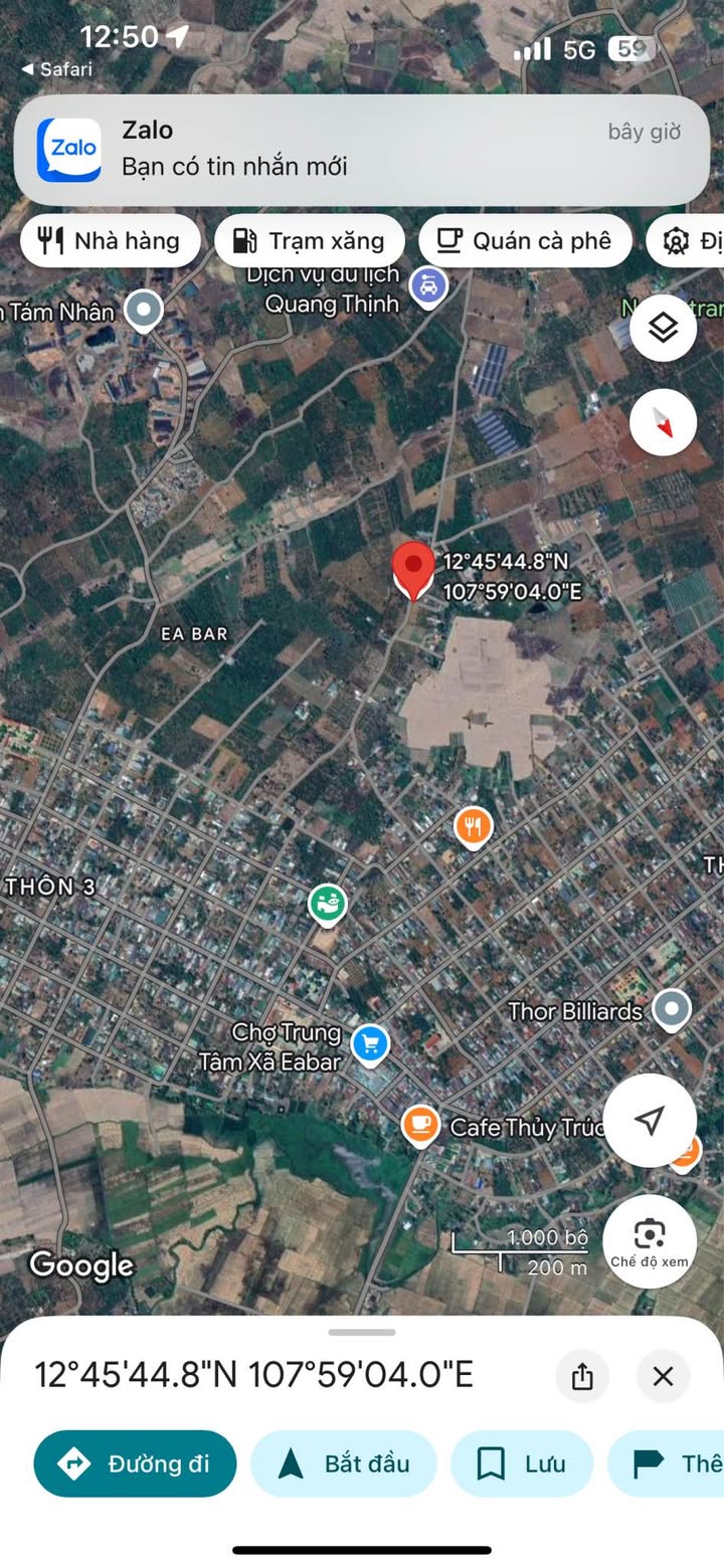 Đất thổ cư 375m² Ea Bar, Buôn Đôn - Bán gấp chỉ 760 triệu!