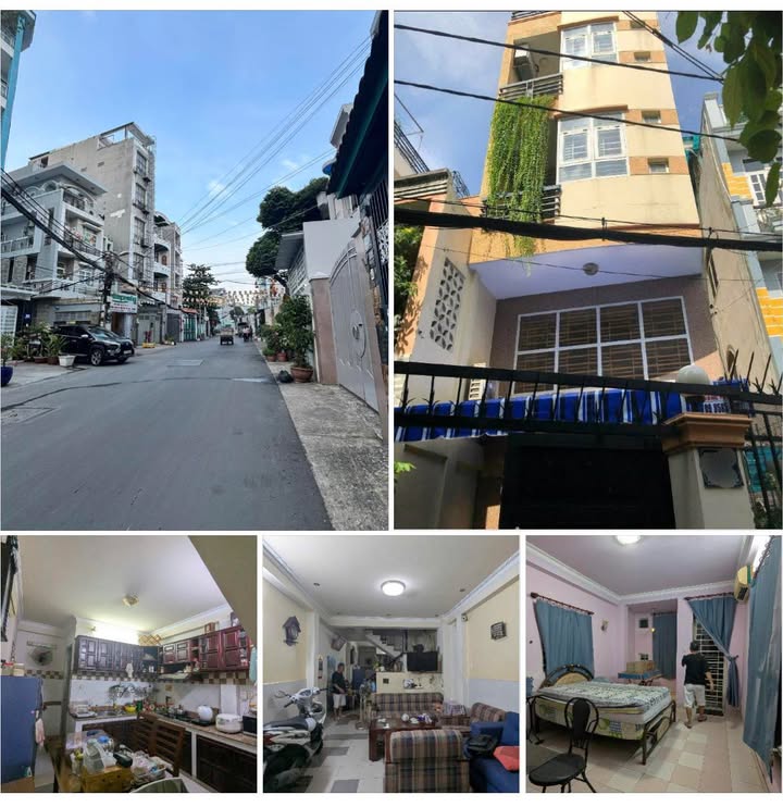 Nhà phố Bình Thạnh 119m² 12 tỷ - Ô tô đậu cửa, 4 tầng sang trọng!