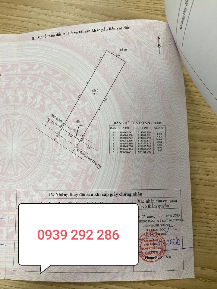 Đất nền 100m² đường Làng Tăng Phú, Q9 - Hẻm xe hơi, giá 5.6 tỷ