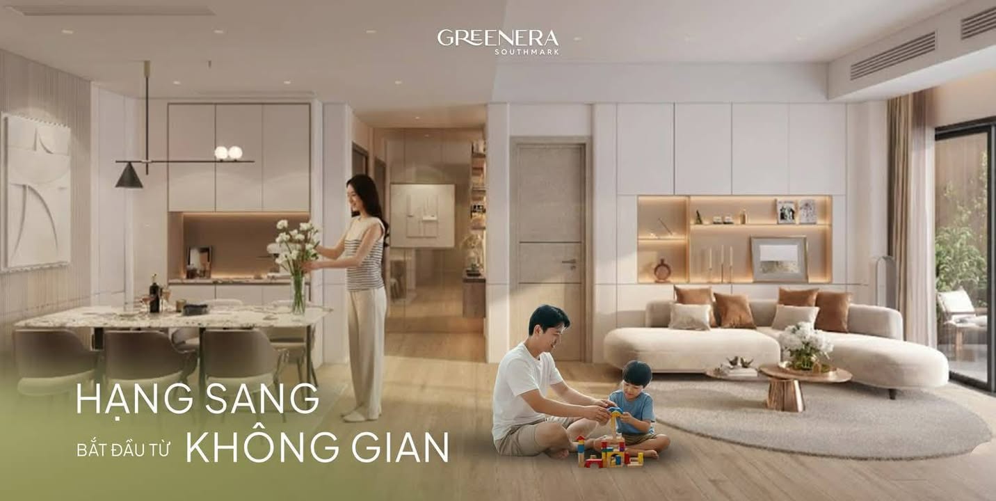 Căn hộ Greenera Southmark Thanh Trì 78m² - Không gian sống lý tưởng cho gia đình hiện đại!