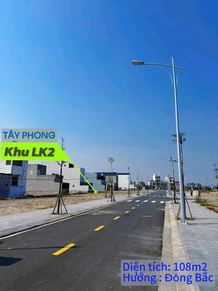 Đất nền Tây Phong, Tiền Hải, Thái Bình 108m² - Cắt lỗ sâu, hướng Đông Bắc