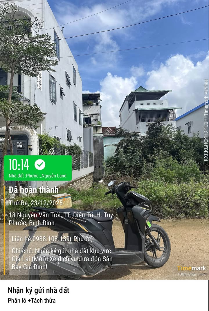 Đất nền Vân Hội 2, Diêu Trì, Tuy Phước 85m² chỉ 1 tỷ - Sổ hồng chính chủ!