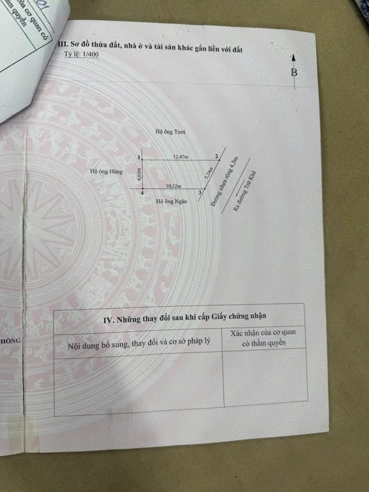 Đất mặt đường Đất Đỏ, Đồng Hòa, Kiến An 52m² giá 2.9 tỷ - Sổ đỏ chính chủ!