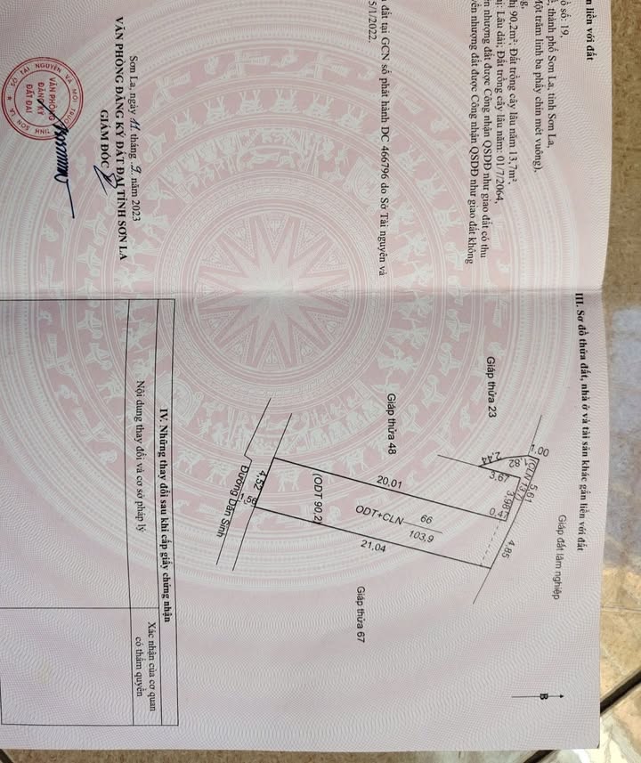 Đất thổ cư 100m² tại Tổ 7, Chiềng Lề, Sơn La - Giá chỉ 200 triệu!