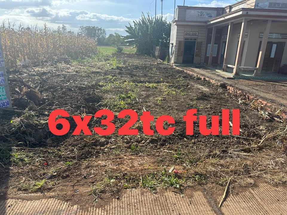 Bán đất thổ cư Hòa Phú 192m² giá 1.5 tỷ - Đối diện Ủy ban Hòa Phú mới!