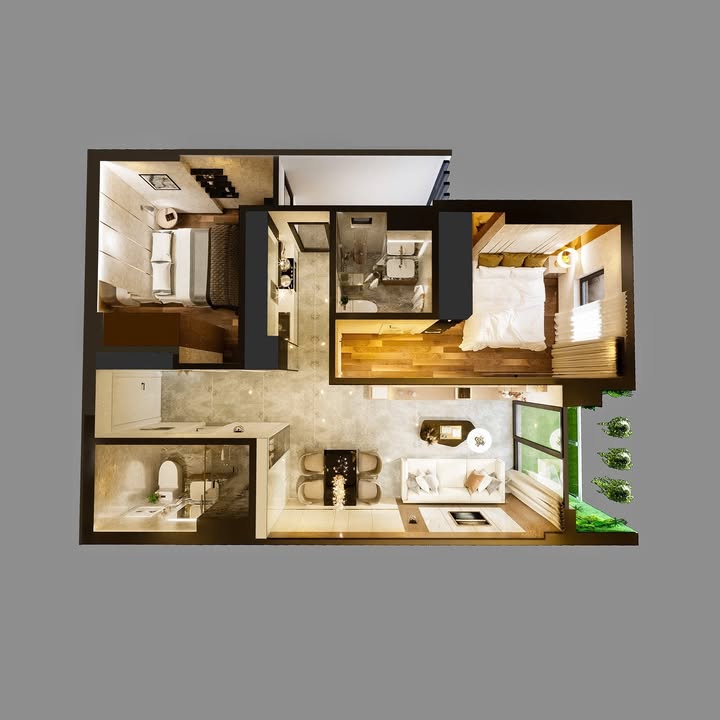 Căn hộ TECCO FELICE HOME Thuận An 47m² giá 1.8 tỷ - Cơ hội đầu tư hấp dẫn!