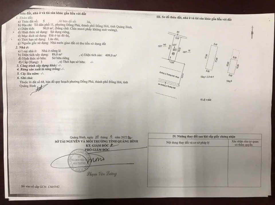 Khách sạn Diệu Linh Đồng Hới 180m² giá 10 tỷ - Pháp lý đầy đủ!