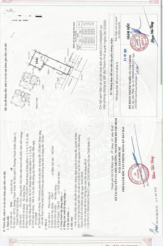 Nhà mặt tiền Thạnh Xuân 40, Quận 12, 251,5m² giá 10 tỷ - Phù hợp kinh doanh và ở