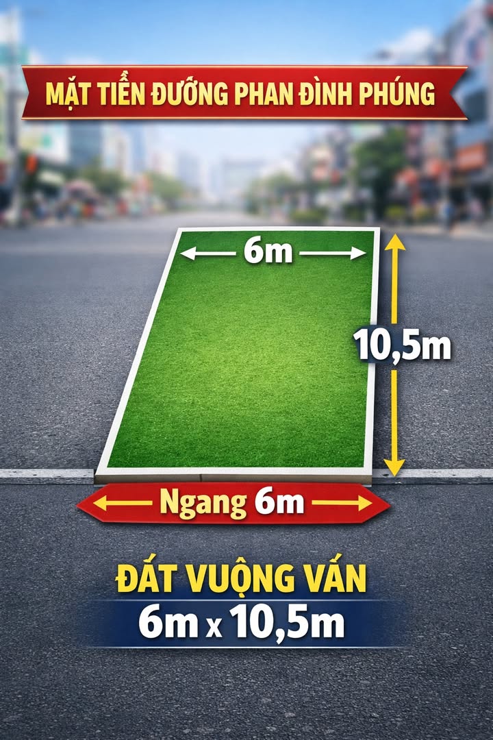 Nhà mặt tiền Phan Đình Phùng, 63m² giá 7.9 tỷ - Phù hợp kinh doanh đa ngành!