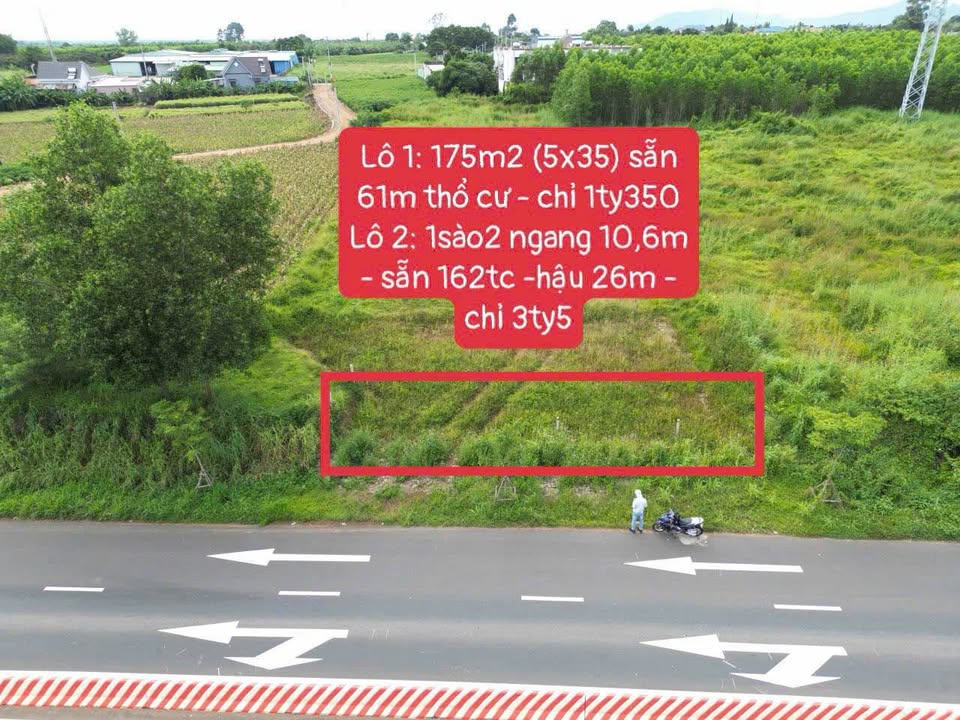 Đất nền mặt tiền tuyến tránh QL55, 175m² giá chỉ 1.35 tỷ - Đầu tư sinh lời ngay!