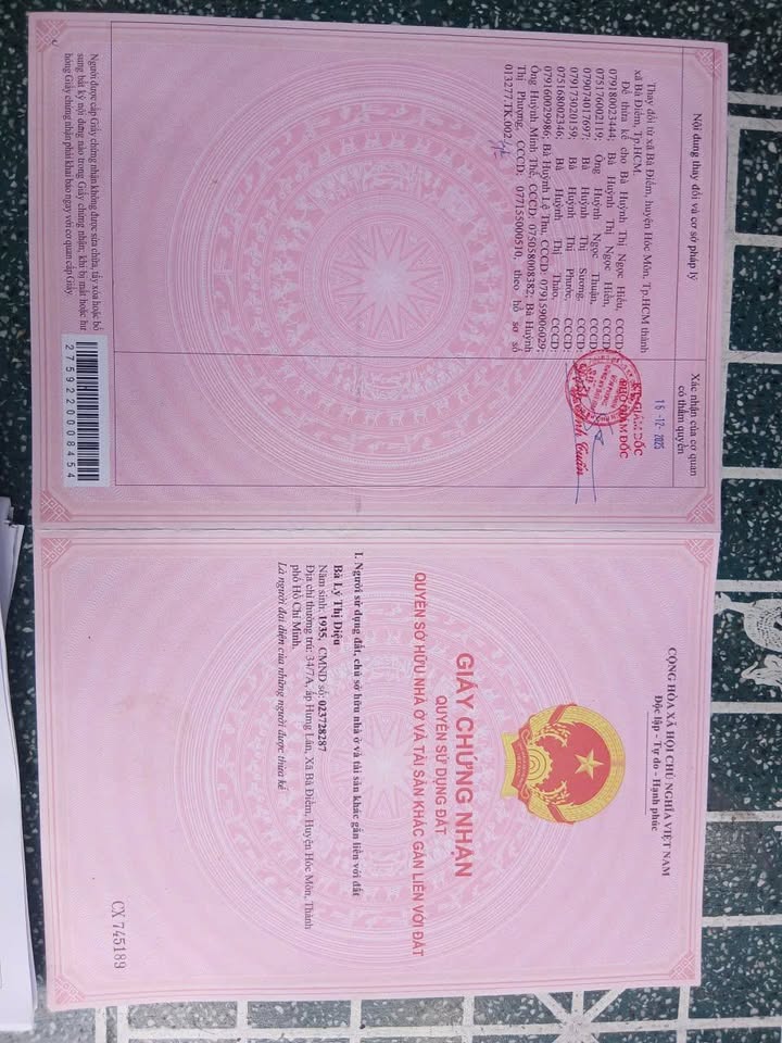 Nhà cấp 4 tại ấp Hưng Lân, Hóc Môn 112m² giá 6.2 tỷ - Mặt tiền đường lớn thuận tiện kinh doanh