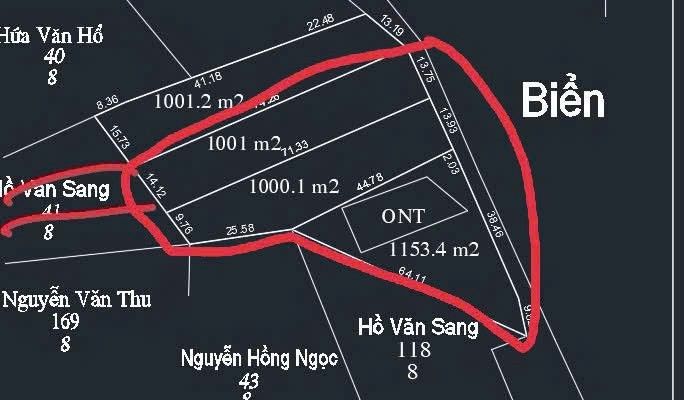 Đất nền Hàm Ninh Phú Quốc 30.000m² giá 2.7 tỷ - Mặt biển đẹp, sổ đỏ chính chủ!