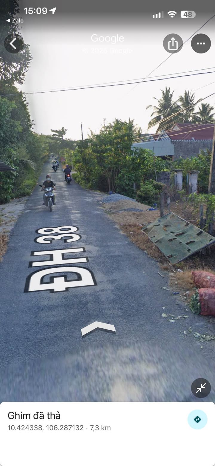 Đất nền mặt tiền đường HL 38, xã Tam Hiệp, huyện Châu Thành, Tiền Giang 400m² giá 1.4 tỷ - Cơ hội đầu tư hấp dẫn!