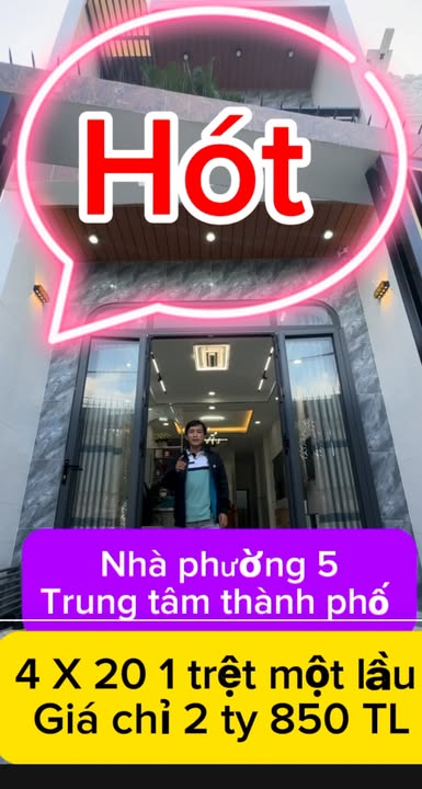 Nhà phố 80m² tại phường 5, TP Mỹ Tho - Dọn vào ở ngay!