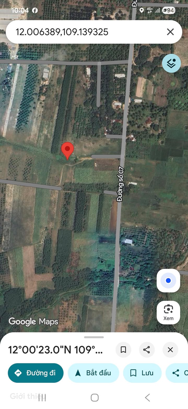 Đất xã Cam An Nam, Cam Lâm 1200m² giá 400 triệu - Cơ hội đầu tư tuyệt vời!