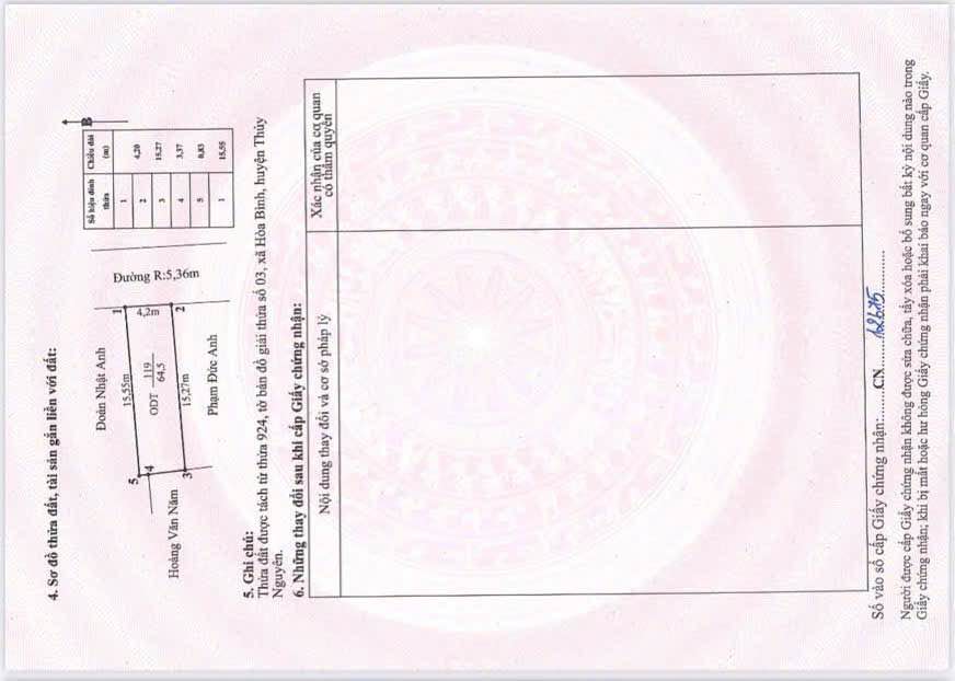 Đất Hòa Bình, Thủy Nguyên 64.5m² giá 2 tỷ - View công viên đắt giá!