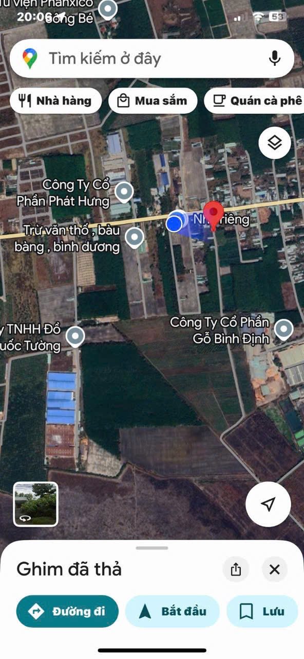 Đất nền Trừ Văn Thố, Bàu Bàng 480m² giá 1.7 tỷ - Cơ hội đầu tư tuyệt vời!