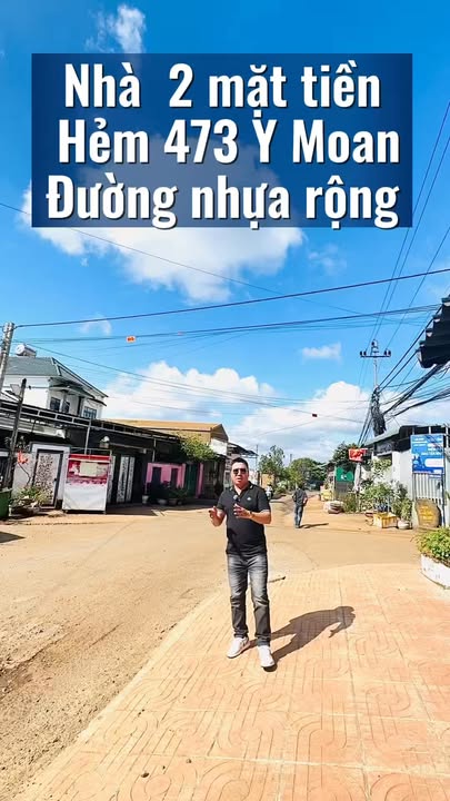Nhà đẹp góc 2 mặt tiền hẻm 473 Y Moan, Buôn Ma Thuột 201m² giá 5.5 tỷ - Sẵn sàng vào ở!