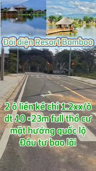 Đất nền Nghĩa Lộ 230m² giá 1.2 tỷ - Vị trí đắc địa sát khu nghỉ dưỡng!