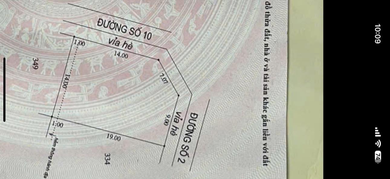 Đất nền 2 mặt tiền đường số 2 và số 10, Sóc Trăng 280m² - Cơ hội đầu tư tuyệt vời!