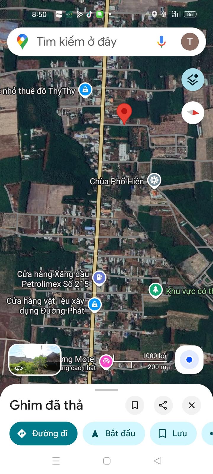 Đất nền Ấp 3, Bàu Bàng 200m² giá 765 triệu - Cơ hội đầu tư không thể bỏ lỡ!