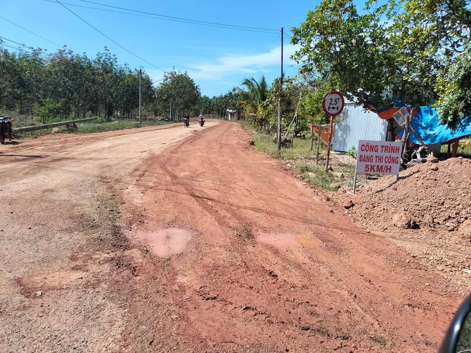 Đất nền Dầu Tiếng Bình Dương 1909m² - Mặt tiền đường nhựa 14m, thổ cư 100%