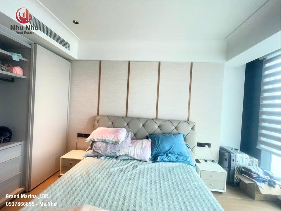 Căn hộ Grand Marina Bến Nghé 1PN giá 60 triệu - Không gian sống lý tưởng cho người nước ngoài!