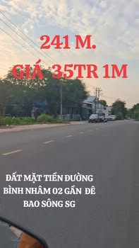 Đất mặt tiền đường Bình Nhâm 02, Thuận An, 241m² - Giá đầu tư hấp dẫn!