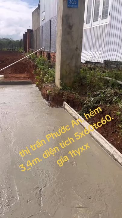 Đất nền Hẻm 3-4m Thị Trấn Phước An 300m² giá 1.1 tỷ - Cơ hội đầu tư sinh lời!