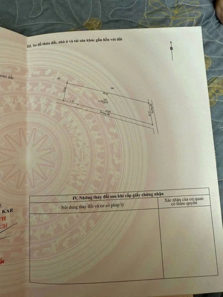 Đất thổ cư thôn Tân Tiến, xã Cư Huê 816m² giá 550 triệu - Đầu tư sinh lời lâu dài