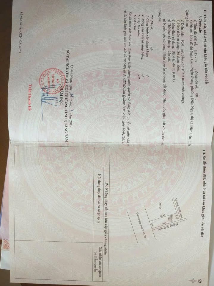 Đất nền Khu đô thị Ngân Câu Ngân Giang 90m² giá 2.85 tỷ - Hướng Nam, Tây Nam