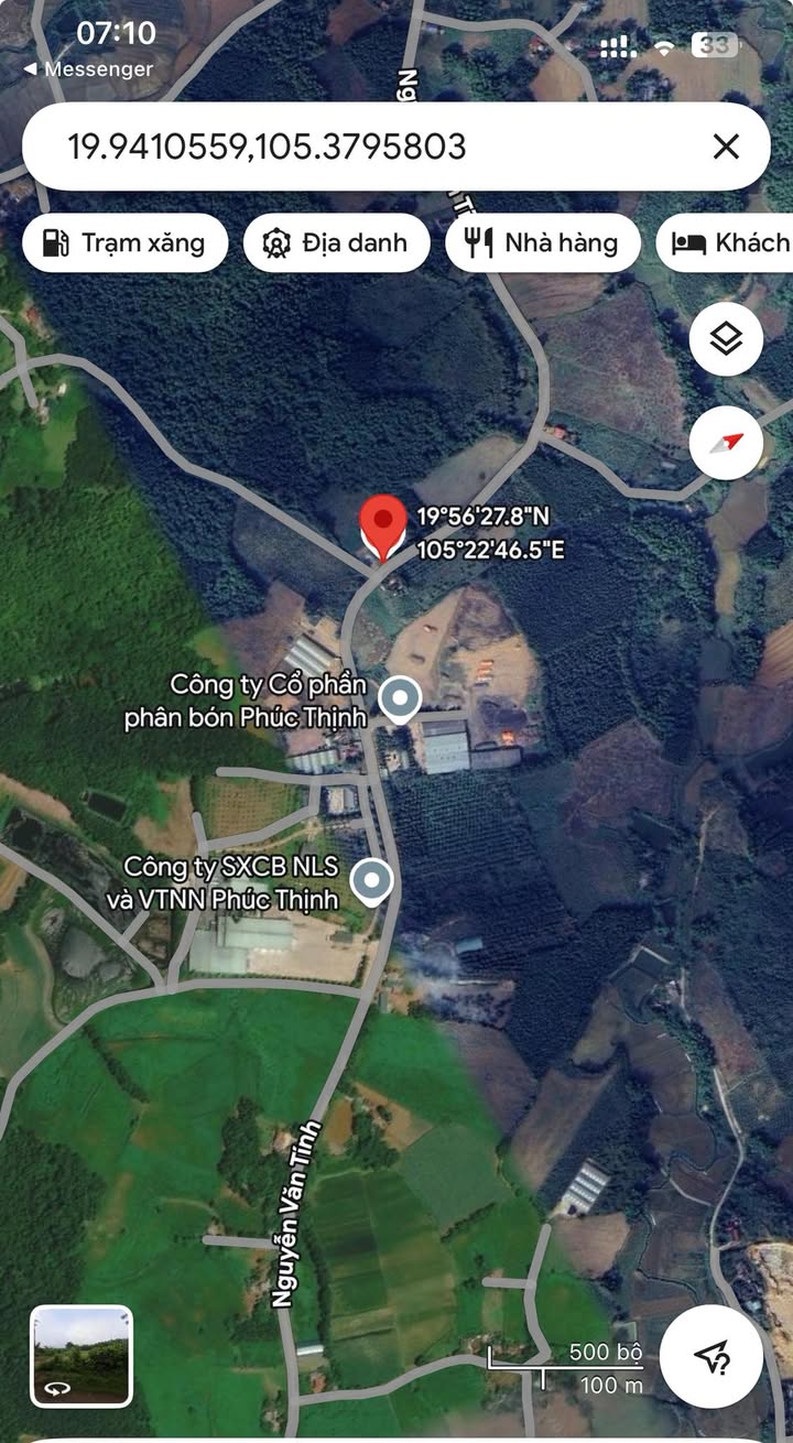 Đất nền xã Phúc Thịnh, huyện Ngọc Lặc 460m² - Bán gấp, vị trí đẹp!