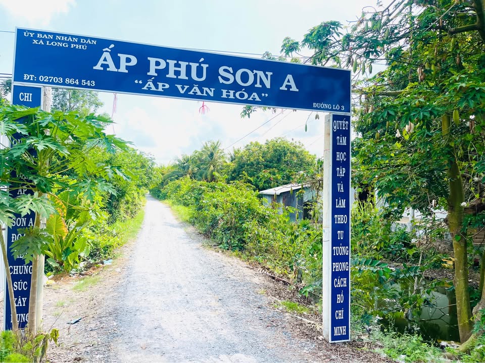 Đất nền xã Song Phú, Tam Bình, Vĩnh Long 175m² chỉ 320 triệu - Đầu tư sinh lời nhanh!