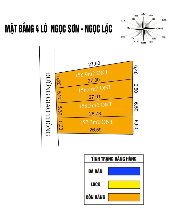 Đất nền Ngọc Liên, Ngọc Lặc 160m² chỉ 100 triệu - Cơ hội đầu tư tuyệt vời!