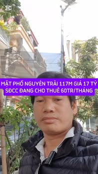 Nhà mặt phố Nguyễn Trãi Thanh Xuân 117m² giá 17 tỷ - Kinh doanh sầm uất!