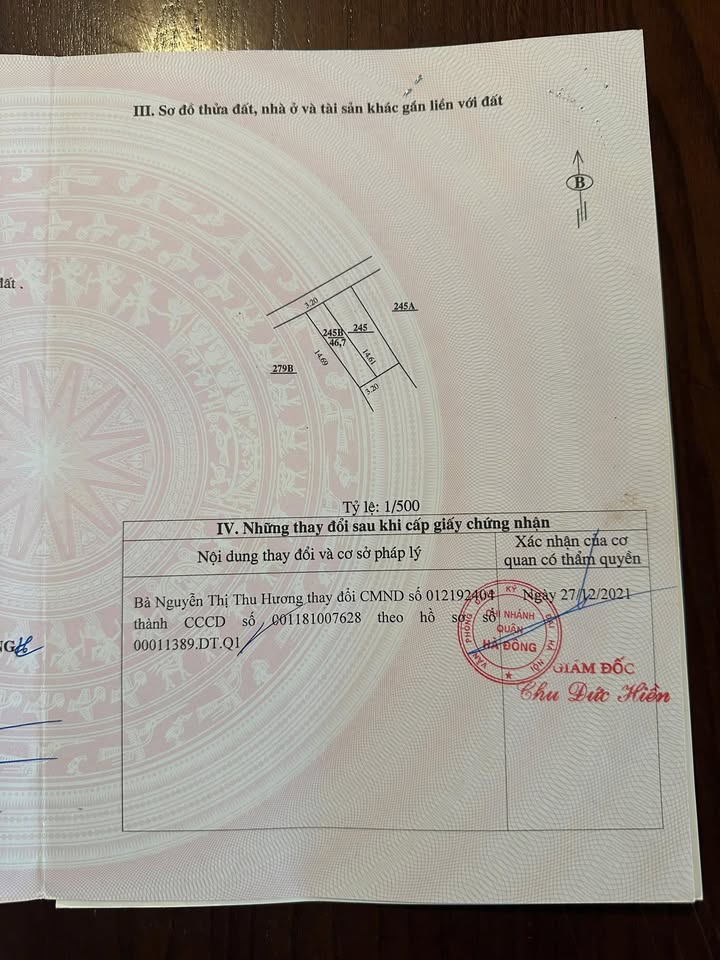 Đất nền Phú Lương Hà Đông 46m² giá 6 tỷ - Đầu tư sinh lời lý tưởng!