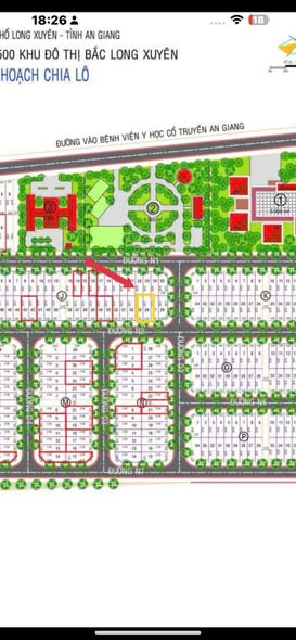 Đất nền Khu Bắc Long Xuyên 84m² giá chỉ 1 tỷ - Cơ hội đầu tư hấp dẫn!