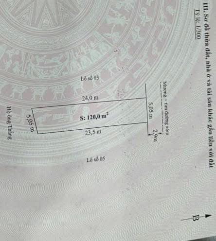 Đất nền đường Vĩnh Khê, An Đồng, An Dương, Hải Phòng 120m² - Giá thỏa thuận cực tốt!