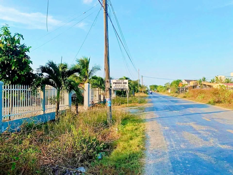 Đất nền Thạnh Thới An, Trần Đề, Sóc Trăng 45.000m² - Mặt tiền kênh và lộ nhựa!