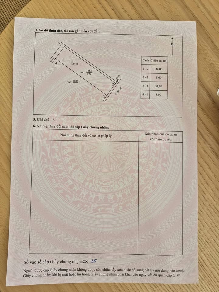Đất nền Giai Lạc Yên Thành 272m² - Hướng Đông thoáng mát, giá thỏa thuận!