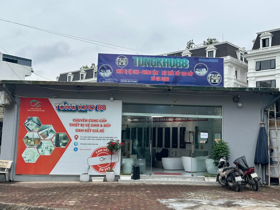 Cửa hàng thiết bị vệ sinh Tân Mai 90m² - Mặt tiền rộng, sang nhượng gấp!