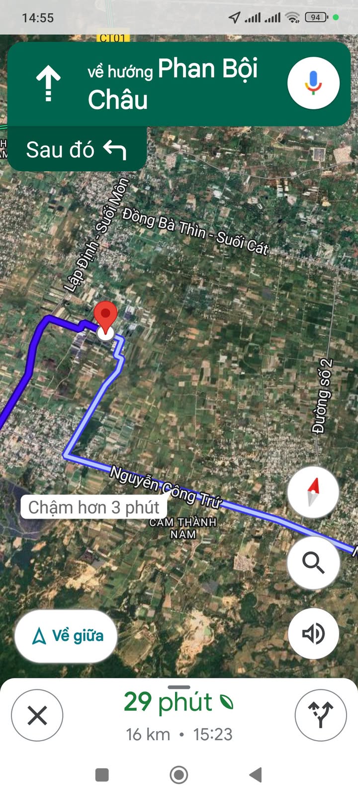 Đất nền Cam An Nam 9500m² giá 990 triệu - Cơ hội đầu tư hấp dẫn!