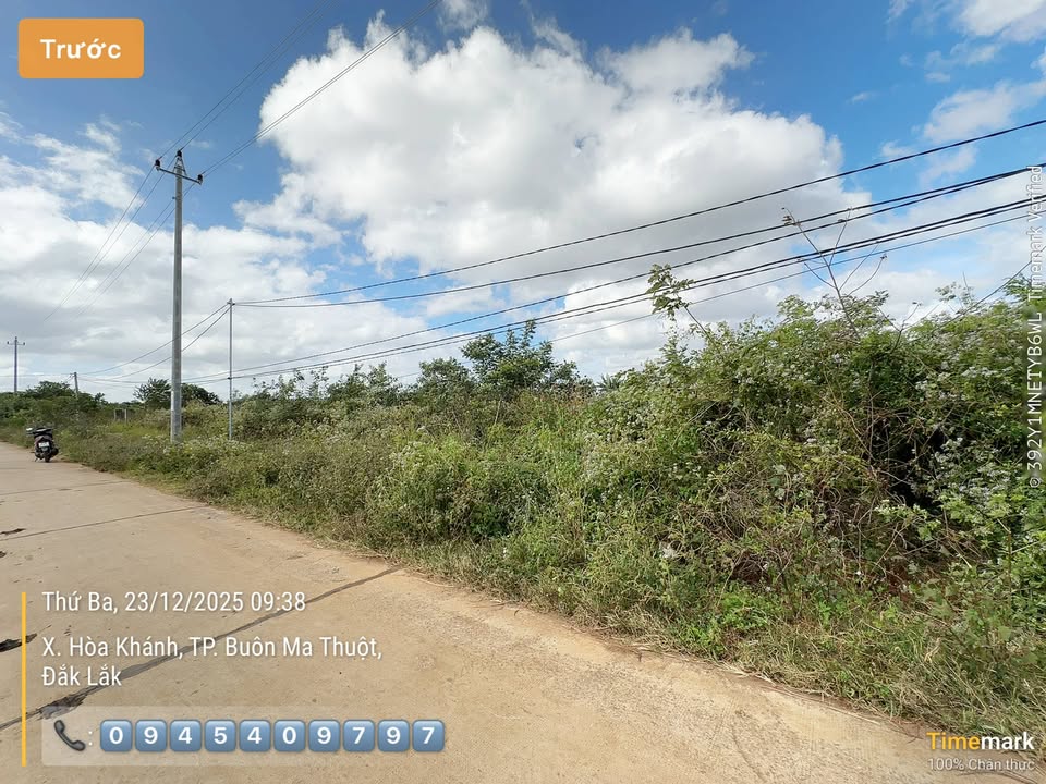 Đất nền Hòa Khánh Buôn Ma Thuột 125m² giá 600 triệu - Đầu tư sinh lời ngay!